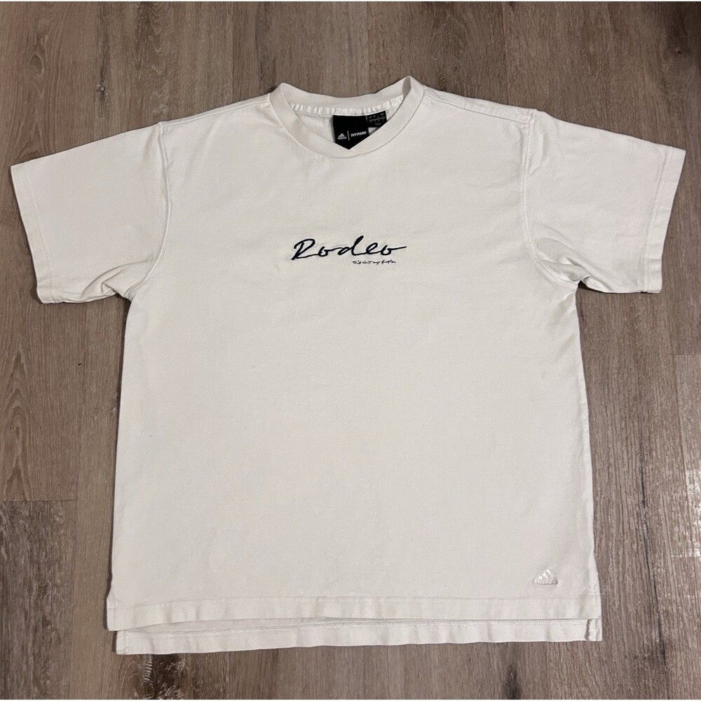 Ivy Park Rodeo T Shirt Adidas x Beyoncé Unisex Large Heavyweight Cotton Tee